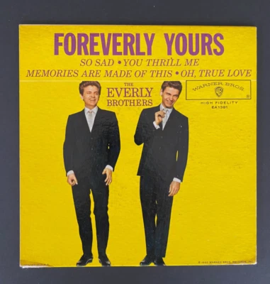 The Everly Brothers ~ Foreverly Yours ~ Picture Sleeve Only ~ Excellent RARE EP - Image 1 of 2