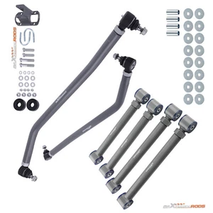 Front Control Arms Steering Linkage Drag Link Tie Rod for Ram 2500 1994-1999 4WD - Picture 1 of 11