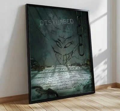 Disturbed The Sickness Tour Cities 2025 海报,粉丝礼物 — 第 1/3 张图片