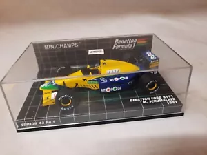 Minichamps Benetton Ford B191 #19 Michael Schumacher 1991 1/43 400910119 - Foto 1 di 2
