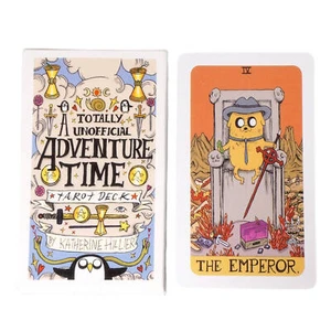 Adventure Time Tarot Deck 78pcs Adventure Cards Book English Edition Tarot Decks - Picture 1 of 12