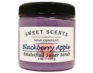 Blackberry Apfel Zuckerpeeling - handgefertigtes Peeling Peeling süße Düfte - Bild 1 von 7