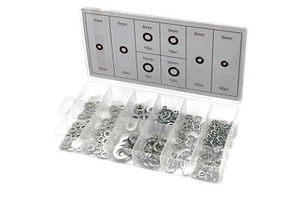 Unterlegscheiben & Federscheiben Sortiment 250tl. Federring Sperring - Bild 1 von 3