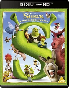 Shrek Quadrilogy 1-4 1 2 3 & 4 (Mike Myers) 4K UHD Ultra HD Blu Ray New & Sealed - Picture 1 of 2