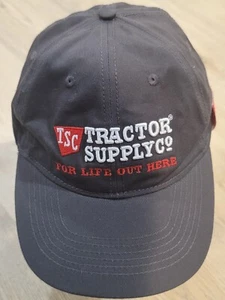 TRACTOR SUPPLY CO Blue Baseball Adjustable Cap Hat - Picture 1 of 6