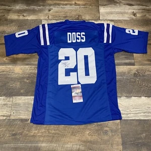 Mike Doss - Super Bowl XLI D.B signiertes Indianapolis Colts blaues Trikot - JSA COA - Bild 1 von 4