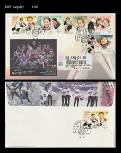 2018 Pyeongchang Olympics,Korea Curling Team,Korea 2018 REG FDC,Cover,Medalist - Picture 1 of 1