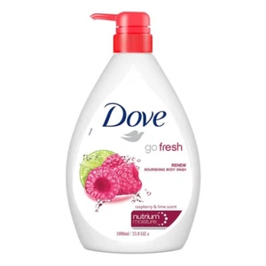 Dove Renewing Raspberry Body Wash with Lime Pump Bottle - Picture 1 of 2