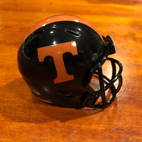 Tennessee Volunteers NEW Black 2022 custom pocket pro helmet 10/29/22 VOLS Cover