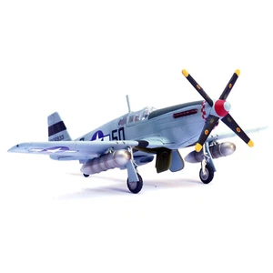 1/72 Scale WWII USAAF P-51B Mustang Fighter 339TH FS 504TH FG Model Plane Gift - Picture 1 of 17