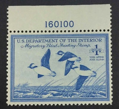 MOMEN: US STAMPS #RW15 DUCK MINT OG NH PSE GRADED CERT VF/XF-85 LOT #74288 - Image 1 of 3