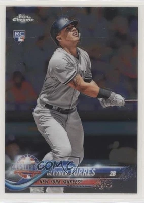 2018 Topps Chrome Update Target Exclusive All-Star Gleyber Torres Rookie RC - Image 1 of 2