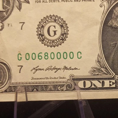  Trinary 6 of a Kind 0s Quad 0s Bookend Dbl 0s Mock Flipper Fancy G00680000C - Image 1 of 3