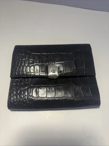 Ralph Lauren Black leather Bifold credit/cash Wallet - Picture 1 of 4