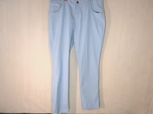 Puma Jackpot Golf Pants Mens 36x32 Blue 5 Pocket Drycell Moisture Wicking 577975 - Picture 1 of 12