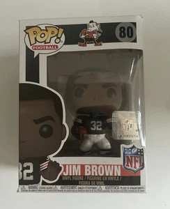 Funko Pop! NFL Football Jim Brown #80 Cleveland Browns - Bild 1 von 4