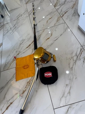 Penn International 2130 IGFA 130lb combo & Penn 130 ST 2 speed reel, very rare - Image 1 of 4