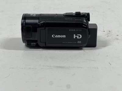 Untested Canon hd cmos HD Camcorder HF-S10 - Image 1 of 4