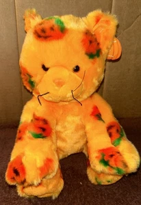 Halloween Pumpkin Fun Kitty Build A Bear 2008 Plush 14” Excellent Condition - Picture 1 of 14