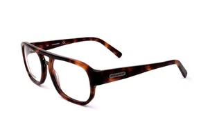 Occhiali da Vista Dsquared2 DQ5296 052 HAVANA 57/18/145 Uomo - Foto 1 di 4