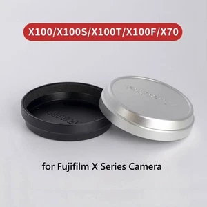 Metal Front Lens Cap For Fujifilm X100 X100F X100S X100T X70 Camera Lens - Picture 1 of 6