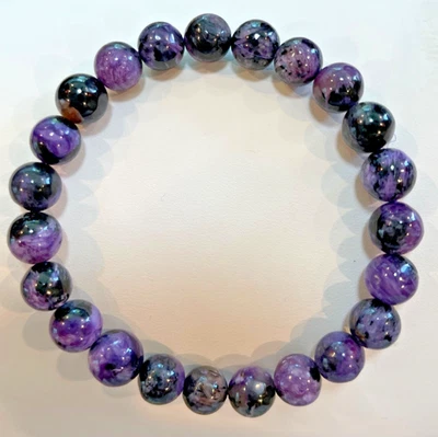 Charoite bracelet (8mm) - Image 1 of 3