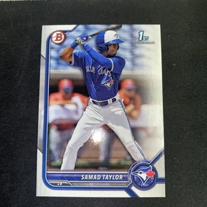2022 Topps Bowman Baseball Samad Taylor 1st Bowman Paper BP-92 - Picture 1 of 2