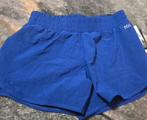 NWT DSG Stride Shorts Girls Sz med 10-12 Blue Moisture Wicking Mid Rise Running - Picture 1 of 6