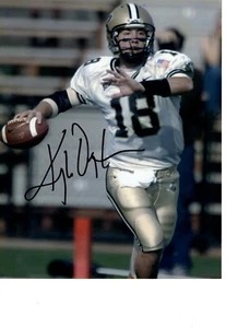 Foto firmada por Kyle Orton Purdue Boilermakers 8x10 certificado de autenticidad #2 - Imagen 1 de 1