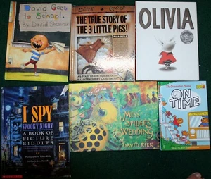 Sie wählen 3+ HC Bilderbücher OLIVIA~I SPION~MADELINE~NUSSKNACKER~MOTOR~SCHWEINE~LECKERLI - Bild 1 von 3