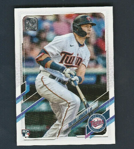 2021 Topps Update Series Rookie Card RC # US6 Trevor Larnach - Image 1 of 1