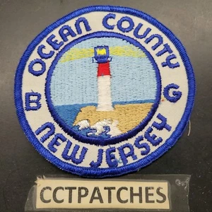 OCEAN COUNTY, NEW JERSEY BUILDINGS & GROUNDS SHOULDER PATCH NJ - Picture 1 of 2