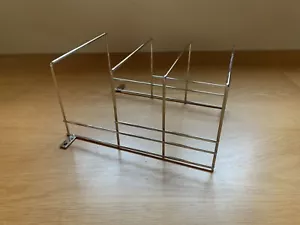 Chrome 3 Position Plate Bowl Holder Rack With Fixing Options - MI318 Caravan - Picture 1 of 6