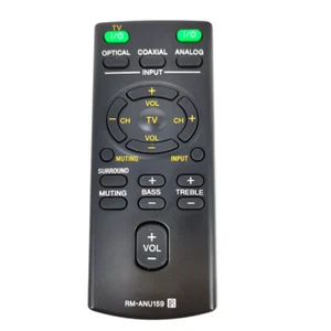 New Original RM-ANU159 For Sony Sound Bar Remote Control HT-CT60 SA-CT60 SSWCT60 - Picture 1 of 3