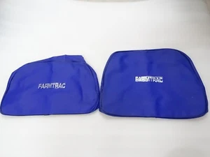 Passend Für Farmtrac Traktor Blauer Farbiger Unter- Und Rücksitzbezug #23A5 - Picture 1 of 9