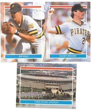 1990 Hottest Rookies Stickers - PITTSBURGH PIRATES Team Set