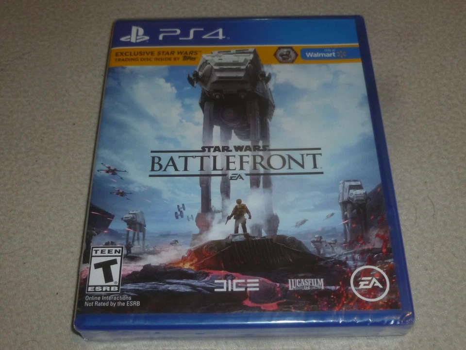 Star Wars Battlefront (Sony PlayStation 4 2015 EA) Complete Walmart
