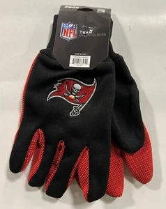 TAMPA BAY BUCCANEERS NFL 2TONE SPORT UTILITY JERSEY WORK GARDEN GLOVES FREE SHIP - Picture 1 of 1