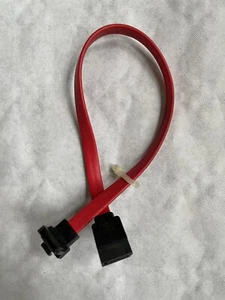 Sata cable internal red 11in 28cm for HDD hard disk or CD DVD drive. - Zdjęcie 1 z 1