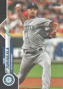 2020 Topps Baseball Black Parallel #499 Sam Tuivailala 29/69 - Picture 1 of 2