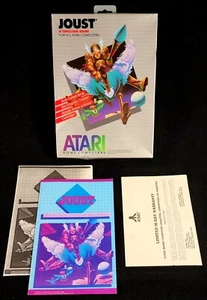 Joust (Atari 400 800, 1983) Box & Manual Only - Picture 1 of 5