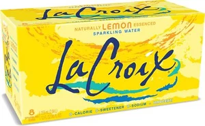 LaCroix Sprudelwasser, Zitrone, 12 flüssige Unzen, 8er-Pack; frisch neu, kostenloser Versand - Bild 1 von 6