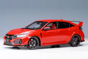 New AUTOart HONDA CIVIC TYPE R (FK8) 2021 1:18 Model Car RED 73223 KidBX - Picture 1 of 8