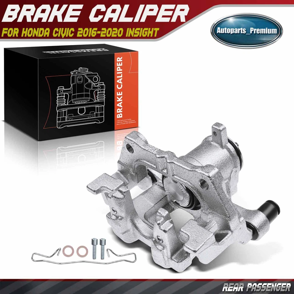 Pinza de freno de disco trasera derecha pasajero con soporte para Honda Civic 16-20 Insight Foto 1 de 4
