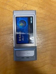 D-Link Air DWL-650 Wireless PC Card Adapter IEEE 802.11b - Picture 1 of 6