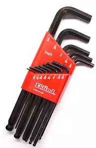 Eklind 13113 Stubby-Ball-Hex-L Key Allen Wrench 13pc set SAE Inch Sizes .050-3/8 - Picture 1 of 5