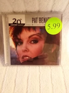 Pat Benatar 10 Great Songs The Millenium Collection New Sealed CD - Picture 1 of 3