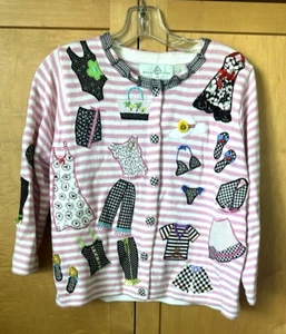 Fabulous fun "DESIGN OPTIONS BY PHILIP & JANE GORDON" Cardigan. Sz S - Picture 1 of 18