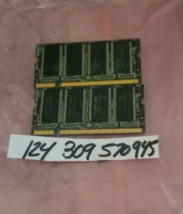 1gb kit  pc2100  ddr1 ddr 266 200pin non-ecc  ram intel   8chips  32x16 nonecc  - Picture 1 of 1