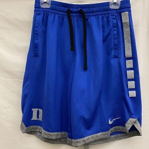 Nike Mens Sz M Dri-Fit Duke Blue Devils Basketball Shorts Pockets AT5974-480